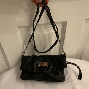 Nine West Black Mini crossbody shoulder clutch bag